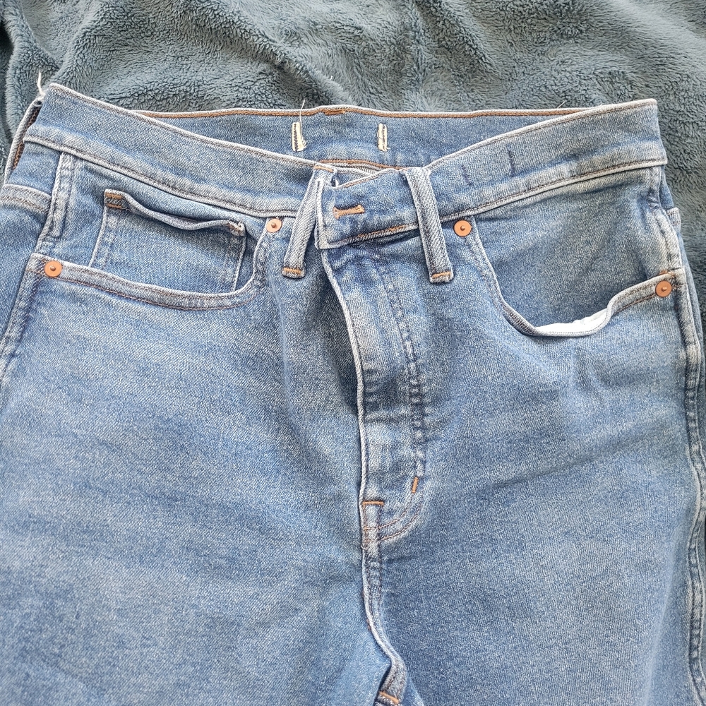 Madewell Stovepipe Jeans Size 30 - Picture 6 of 6